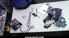 i'm the shoplifter offering myself to the officer