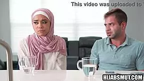 shy muslim girl learns sex from american friend