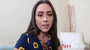 Step Mother Teaches To Interact With His Cock - Lily Hall