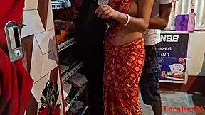 Beautiful Indian Wife Bent Over For Hard Doggystyle Fucking With Big Cock