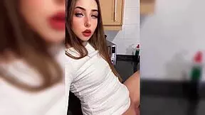 How Delicious Fucking Your Cute Stepdaughter in the Kitchen While Friends Watch