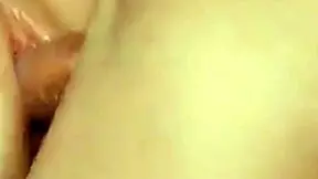 Wife takes two cumshots in double penetration from boyfriend's friends while cuckold remains clueless about her pussy sharing!