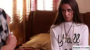 Big tits stepmom facesits stepdaughter after masturbating her pussy