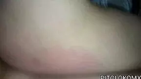 Me vengo en las tetas de mi hermanastra while riding