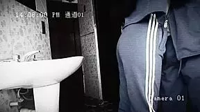 Camera rec students fucking in the bathroom cute girl gets fucked by her classmate during break slutty school girl with a tasty ass - homemade sex