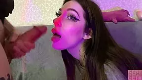 Gerageyn, e-girl loves sucking big dick and playing videogames