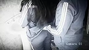 Camera rec students fucking in the bathroom cute girl gets fucked by her classmate during break slutty school girl with a tasty ass - homemade sex