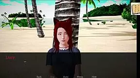 My new family 48, she whispers during redhead tits play.