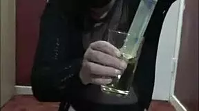 Bisexual crossdresser mark wright loves ass piss and cum.