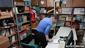 slutty blond just fucks hard like that