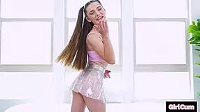 whore with handlebars screams and shakes wildly