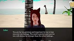 My new family 48, she whispers during redhead tits play.