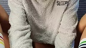 Step Sister Buys Special Socks to Tease