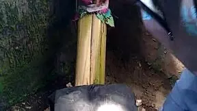 Watch This! Sexy Cum Explosion In The Forest!