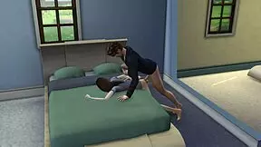 Sims 4 game features romantic interactions