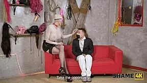 Shame4k young 18+ czech guy lost his virginity with kinky tanya virago