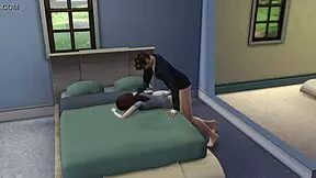 Sims 4 game features romantic interactions
