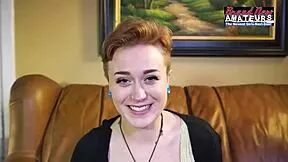 Petite Tattooed Blonde Micah Deepthroats Big Cock