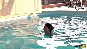 Madelina dee, teen 18+ girl, has interracial sex with coach in her big house