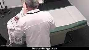 Doctor and nurse fuck patient