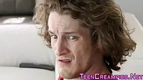 petite teen 18+ gushes cum after hardcore fucking