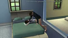 Sims 4 game features romantic interactions