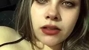 hey, young blonde squirts from tight pussy