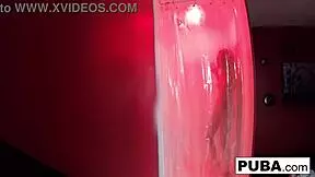 Hot Kendra Cole, are you taking a sexy shower?