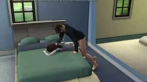 Sims 4 game features romantic interactions