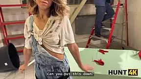 slutty worker fucks boss while bf watches?