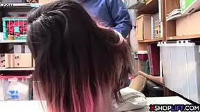 Smart Ass Teen Punished For Shoplifting And Fucked