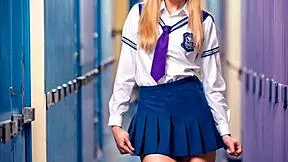 Trailer for Sandys' new album with teen cosplay school parody music video