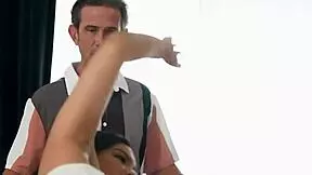 stepbrother and stepsister fight & fuck!