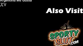 skinny redhead teen sucking cock, showing big round ass, deepthroat action