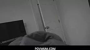 povmum - perverted stepmom charley hart moaned while stepson fucked her tight pussy 😈