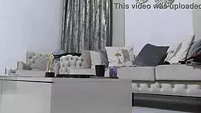 big tits milf art teacher and her long legs tattooed sexy german assistant arrive for porn casting backstage