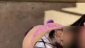 fucking my 18-year-old stepsister in the sun, daddy it feels so good, do you like it?