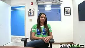 Bethany benz gets facial from celebrity porn.