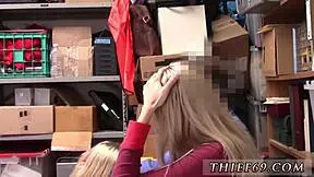 Girl cop, a step mother and compeers daughter who have been caught