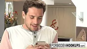 A FOOD DELIVERY TURNS INTO STEP-SIBLINGS BANGING!