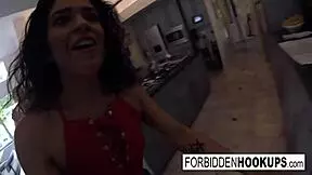 A FOOD DELIVERY TURNS INTO STEP-SIBLINGS BANGING!