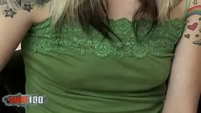 Sweet young blonde deeply ass fucked by big black dick