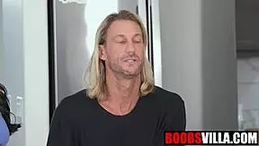 WTF, wife's busty stepsis Theodora Day seduces Ryan Mclane and his horny ass makes her squirt, fucked the shit outta her that she regrets later