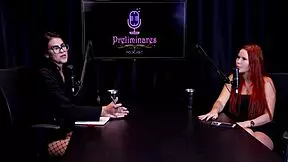 Watch Carla Santos strip in the foot worship game and flash her tits!