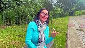 My boyfriend wrecked my ass after our walk