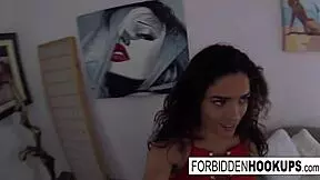 A FOOD DELIVERY TURNS INTO STEP-SIBLINGS BANGING!