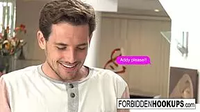 A FOOD DELIVERY TURNS INTO STEP-SIBLINGS BANGING!