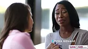 You can lick other women when I'm away so you don't get lonely