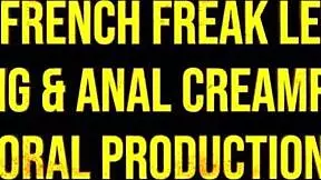 Thick newbie Lena Coxx gets anal creampie in massive ass