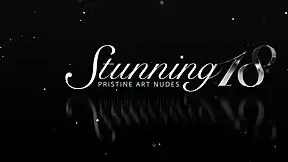 Cutie Holly Molly slowly fingers herself in bedroom